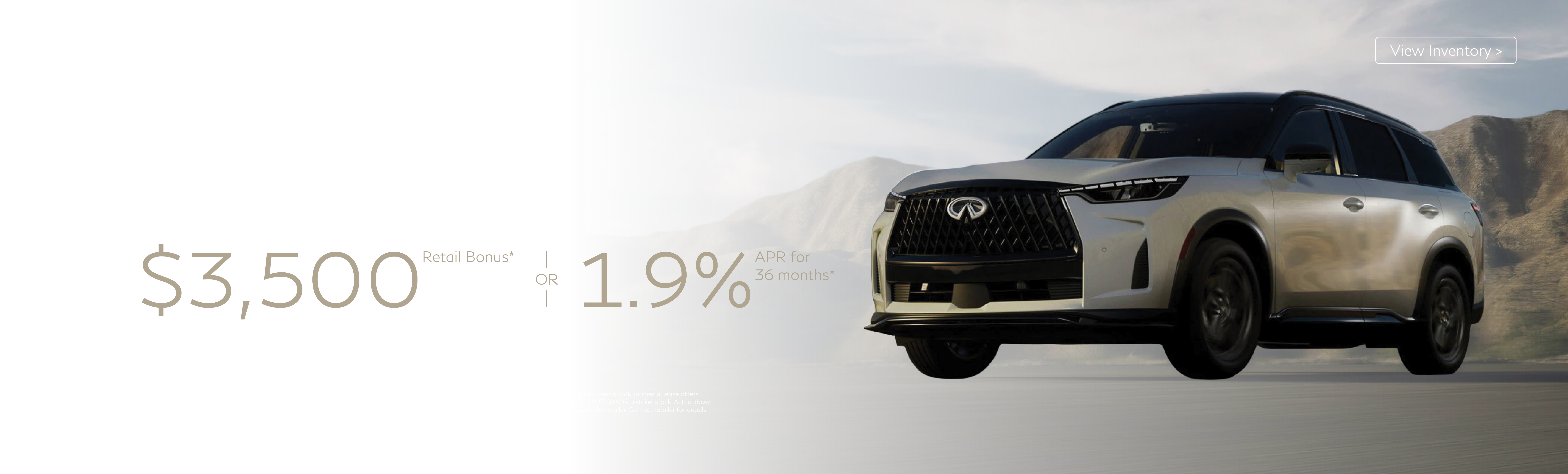 QX60 - OCT26